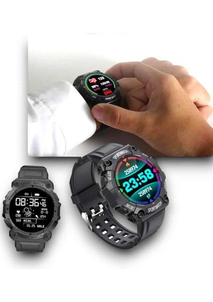 Unisex Tasarımıyla Klasik ve Spor Kombinlere Uygun Akıllı Saat - N950J851-M51950 indirimleri