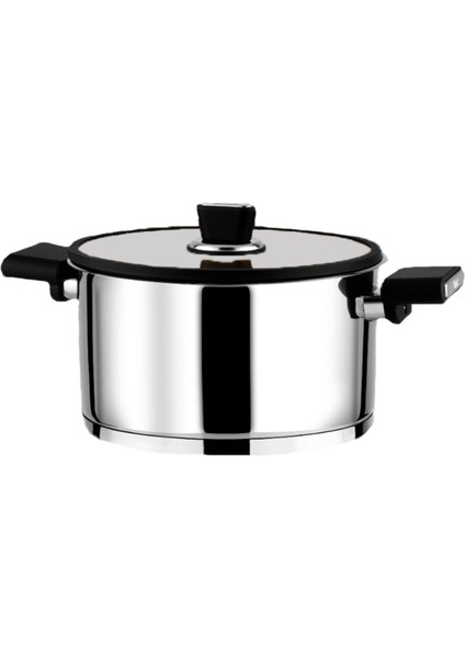 Mercan 8 Pcs Çelik Tencere Set Dik Taban Silikon Kapak fiyatları