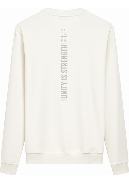 Erkek S-Shirt O Yaka Ekru Erkek Sweatshirt fiyatları