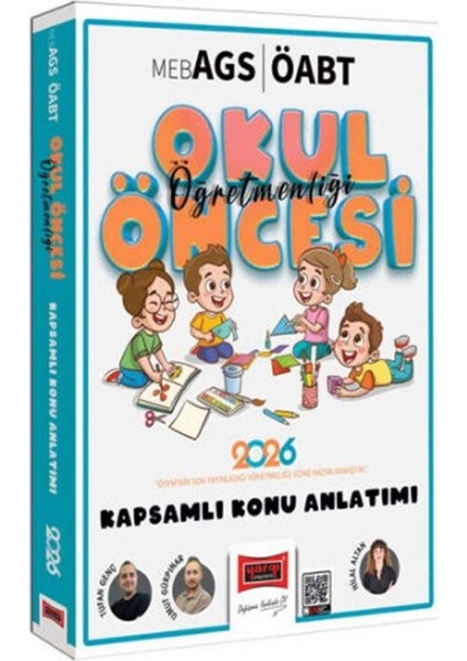 Yargı Yayınları 2026 Meb Ags Öabt Okul Öncesi Öğretmenliği Kapsamlı Konu Anlatımı