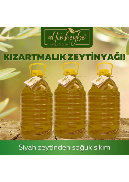 Soğuk Sıkım Zeytinyağı (3x5 Lt)