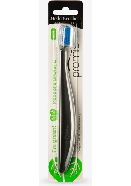 Black Biyoplastik Diş Fırçası