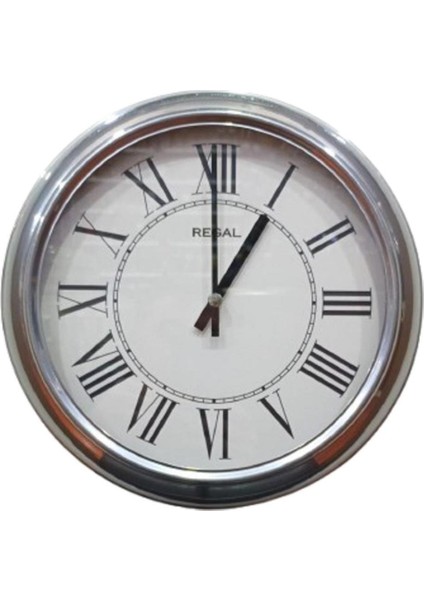 4290 Swr Özel Seri Metal Kasa Akar Sessiz Saniyeli Duvar Saati