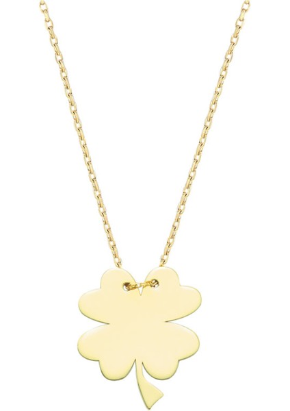 Dört Yapraklı Yonca Kolye