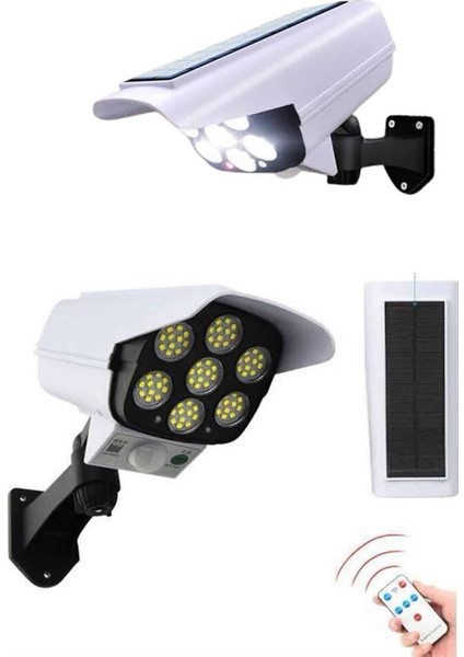 Solar Bahçe Lambası Uzaktan Kumandalı Kamera Görünümlü Hareket Sensörlü - M182R928-K40182
