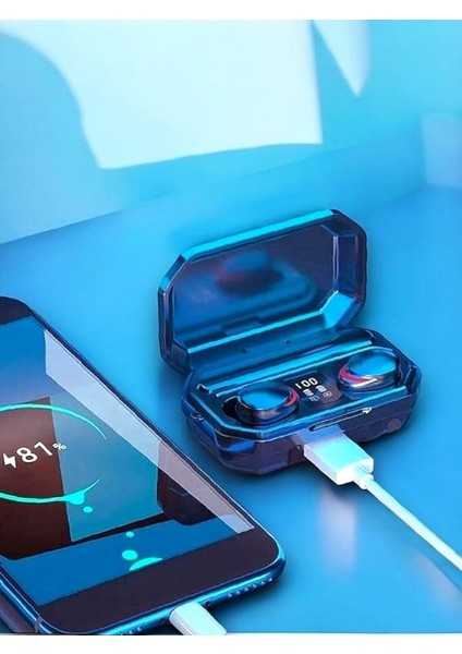 Powerbank Bluetooth Kulaklık M12 - M268B998-N80268