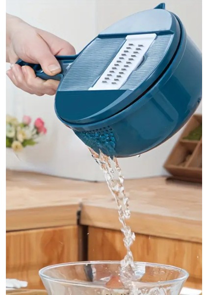 11 Parça Çok Fonksiyonlu Sebze Rende Seti – El Koruyuculu, Soyacaklı, Farklı Bıçak Başlıklarıyla fırsatları