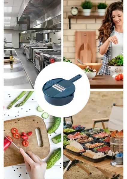 11 Parça Çok Fonksiyonlu Sebze Rende Seti – El Koruyuculu, Soyacaklı, Farklı Bıçak Başlıklarıyla