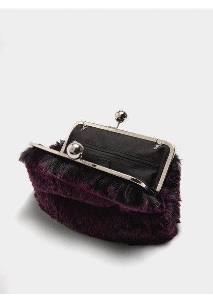 Kürk Efektli Party Çanta fırsatları