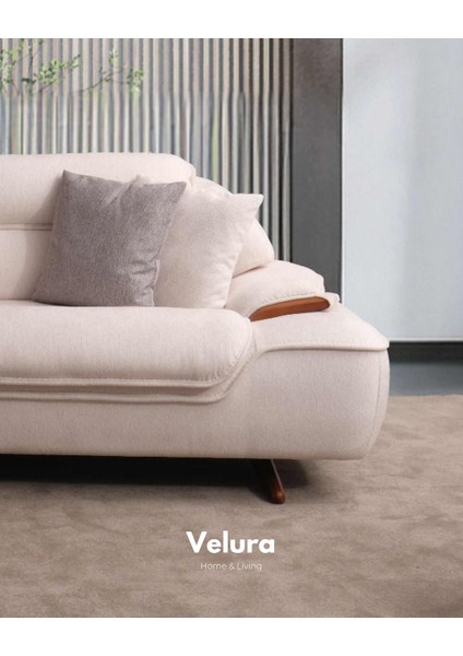 Ürgüp Sırt Mekanizmalı Üçlü Kanepe & 3'lü Koltuk