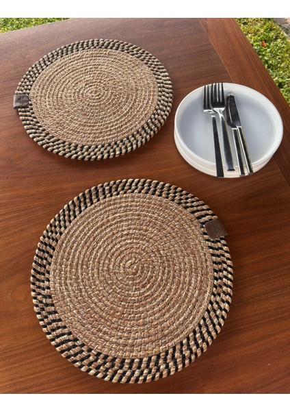 El Yapımı Hasır Dokulu 2’li Supla – Leke Tutmaz, Şık Sofralar Için fırsatları