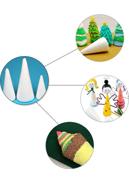 10PCS 7cm Şekilli Modelleme Polistiren Süslemeleri Dıy El Sanatları 10PCS 70MM (Yurt Dışından) fiyatları