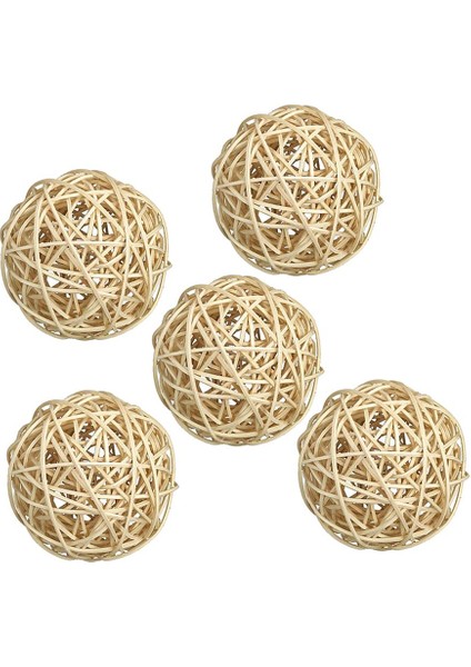 5 Rattan Hasır Topları Kreş Süslemeleri (Yurt Dışından) fırsatları