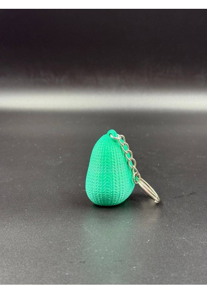 Amigurumi Örgü Görüntüsünde Oyuncak Avokado Anahtarlık fırsatları