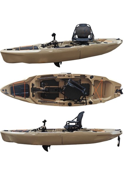 Zenlion Tek Kişilik Pedallı Balıkçı Kanosu indirimleri