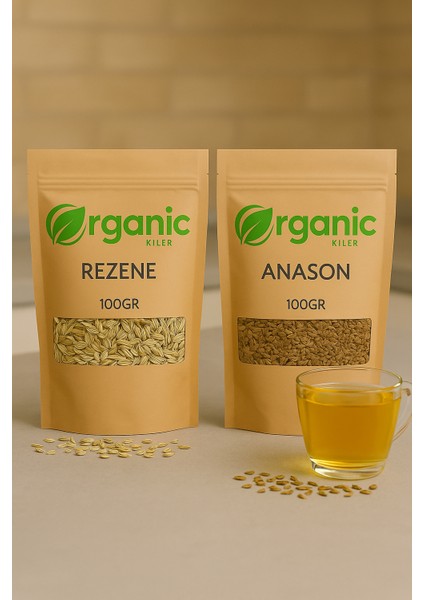 Rezene Anason Çayı 100gr, İkili Avantajlı Set Doğal & Taze Mahsül