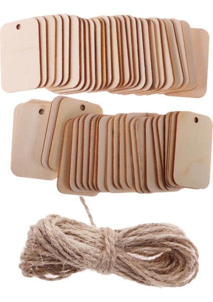 50 Nitelikler Boyasız Ahşap Bitmemiş Boş Ahşap 50PCS Ahşap (Yurt Dışından) modelleri