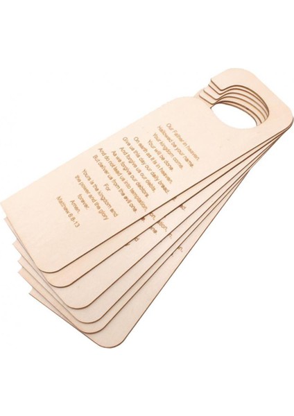 6pcs Ahşap Düğme Askıları Dıy Odası Için Asılı Işaretler (Yurt Dışından) indirimleri