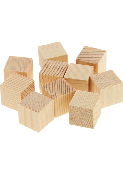 Ahşap Blokları Bulmacalar Zanaat Için Bitmemiş Ahşap Parçalar 20MM 10 Parçalar (Yurt Dışından) modelleri