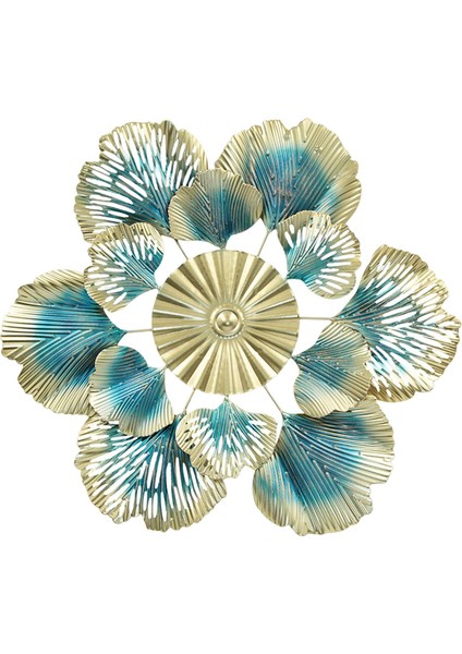 Çiçek Metal Dekoru Heykelcik Için Oyuk Kolye Disk Disk Çiçek Mavi (Yurt Dışından) indirimleri