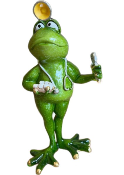 Kurbağa Heykeli Çalışması Ev Dekorasyon Re I Heykelcik (Yurt Dışından) indirimleri
