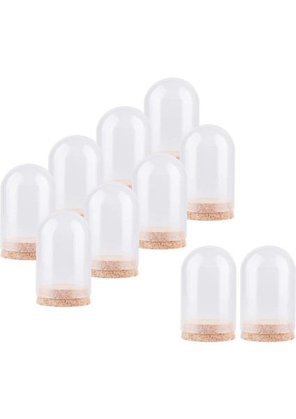 10 Taban Dekoru Geçirmez El Sanatları Cam Cloche Vitrini (Yurt Dışından) modelleri