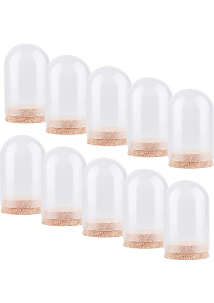 10 Taban Dekoru Geçirmez El Sanatları Cam Cloche Vitrini (Yurt Dışından) indirimleri