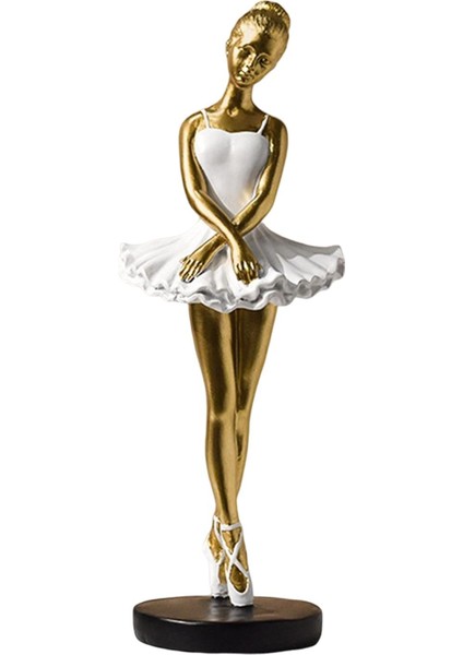 Reçine Kız Figür Bale Dansçı Heykeli Yurt Heykelleri Figürler C Aureate (Yurt Dışından) indirimleri