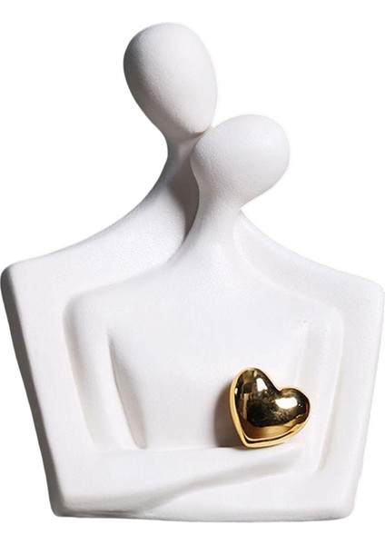 Özet Çift Heykel Modern Süsü Icı El Sanatları Seramik Çiftler Kucaklıyor (Yurt Dışından) fırsatları