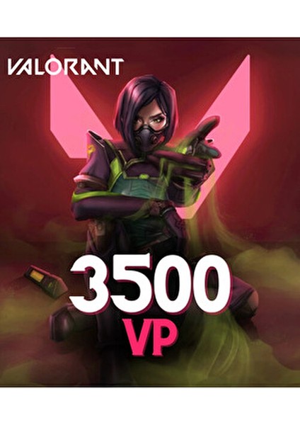 Valorant 3500 VP Dijital Oyun Puanı Hızlı Teslimat E-posta ile fiyatları
