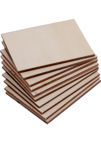30 Dikdörtgen Ahşap Zanaat Boş Ahşap Iş Şap 30 7X49CM (Yurt Dışından) fiyatları