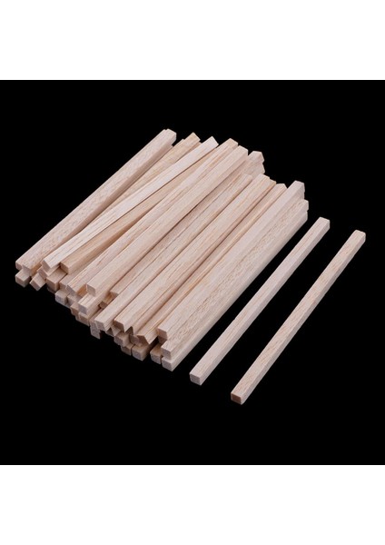 50PCS Boş Kare Balsa Çubuğu Dıy Dekorasyon Için 110MM (Yurt Dışından) fiyatları