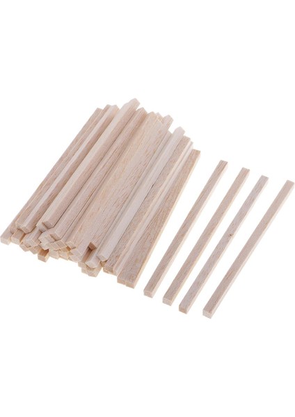 50PCS Boş Kare Balsa Çubuğu Dıy Dekorasyon Için 110MM (Yurt Dışından) indirimleri