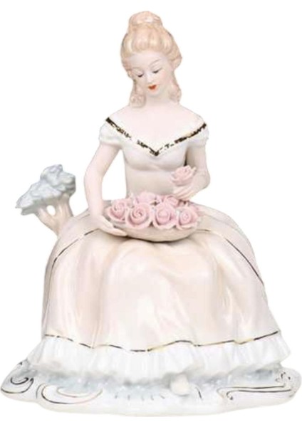 Heykel Kız Heykeli Centerpieces Oturma Odası Şömine (Yurt Dışından)