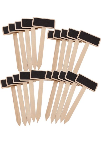 20 Mini Ahşap Notu Iş Küçük Notu Notu (Yurt Dışından)