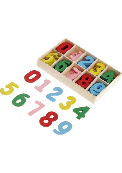 60PCS/SET Ahşap 0-9 Arapça Sayı I (Yurt Dışından) fırsatları