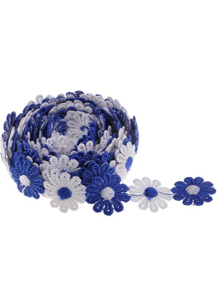 3yds Daisy Çiçekler Iğ Şeritleri Ş Dressmening 25MM Mavi (Yurt Dışından) modelleri