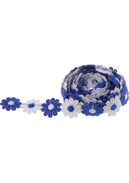 3yds Daisy Çiçekler Iğ Şeritleri Ş Dressmening 25MM Mavi (Yurt Dışından) indirimleri