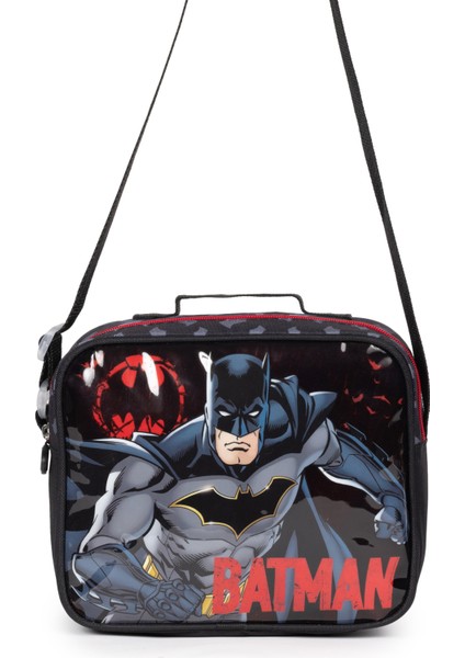 Lisanslı Batman Figürlü Beslenme Çantası