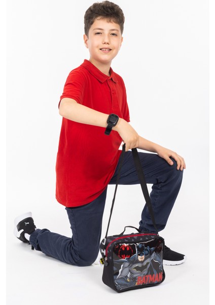 Lisanslı Batman Figürlü Beslenme Çantası modelleri