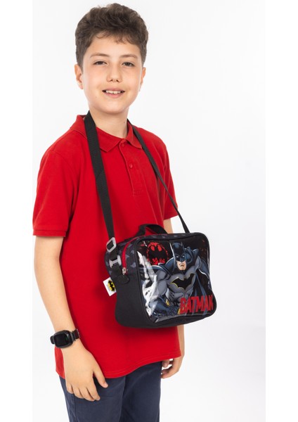 Lisanslı Batman Figürlü Beslenme Çantası fırsatları