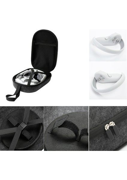 Pico 4 Vr Vr Oyun Kulaklığı Için Seyahat Çantası, Taşıma Çantası, Taşınabilir Keçe Kabuk Çanta, Koruyucu Saklama Kutusu (Yurt Dışından) fiyatları