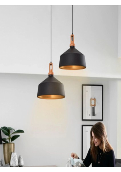 Pada Sarkıt Avize Siyah