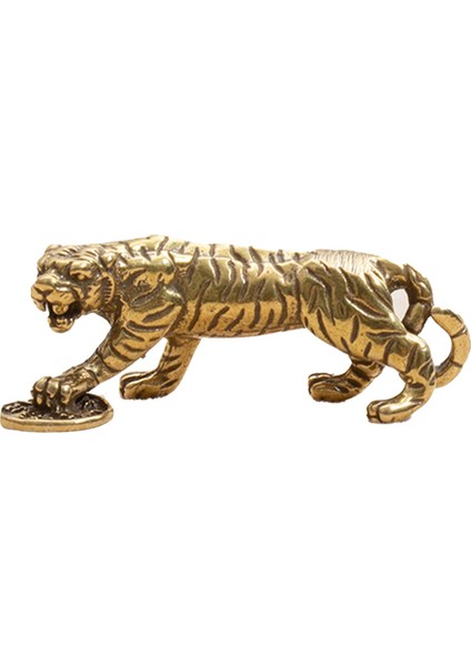 Pirinç Yürüyüş Tiger Heykel Dekorasyon Heykel Çin I (Yurt Dışından) fiyatları