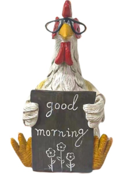 Günaydın Tavuk Heykeli Kabine Odası Için Tavuk Heykeli (Yurt Dışından)