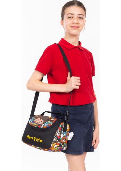 Harry Potter Lisanslı Renkli Beslenme Çantası modelleri