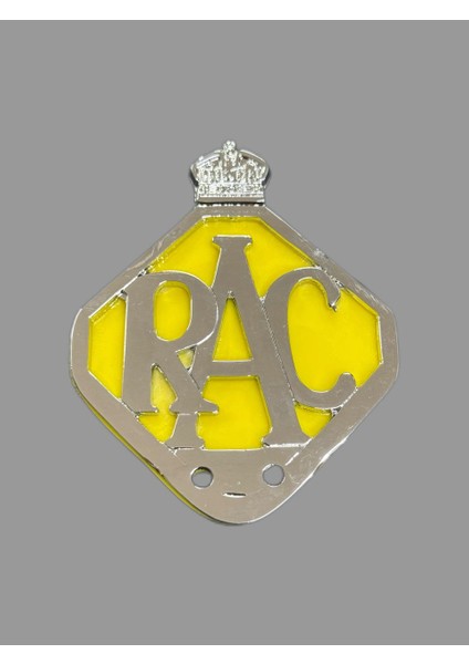Rac Taçlı Metal Döküm Arma Vidalı Sarı fiyatları
