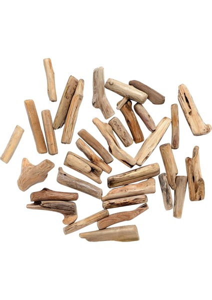 50 /paket Doğal Bitmemiş Ahşap Dıy Projeleri Driftwood El I El Yapımı Zanaat Için Ahşap Şekiller, 1.18-3.94 Inç (Yurt Dışından) fırsatları