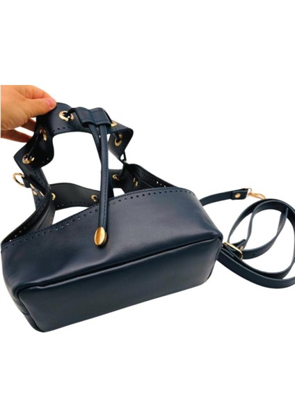 Torba Model Çanta Yapım Aparatı Lacivert Renk Light Gold Metalli fiyatları