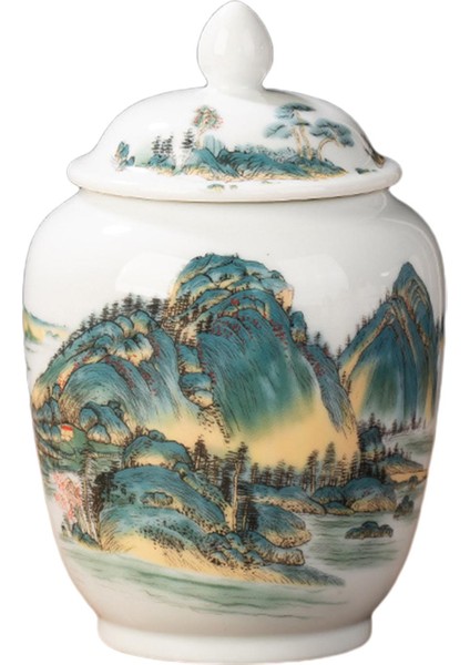 Seramik Zencefil Kavanoz Kavanoz Süsleri Partisi Için Chinoiserie (Yurt Dışından) fiyatları